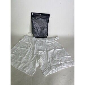 2xist Luxe Dream Knit Boxer Shorts White Underwear Mens Size S